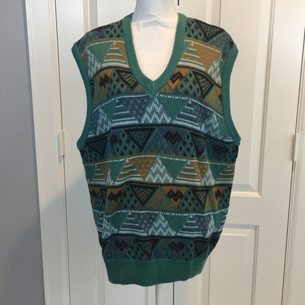 Titleist Corbin Men Sweater Vest XL Vintage Golf